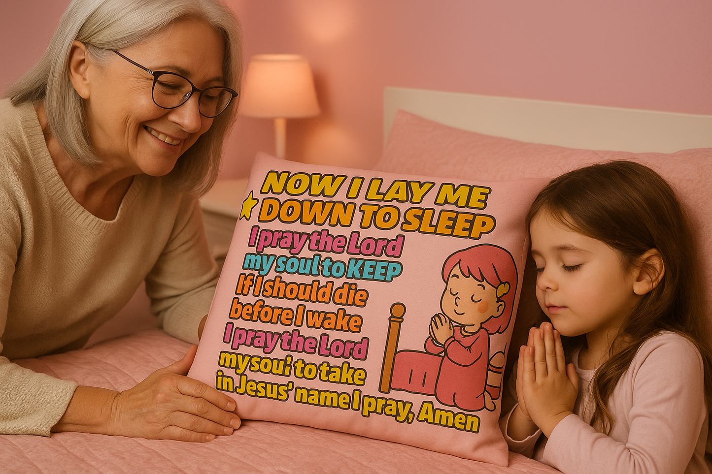 Luxury Little Girl’s Pillowcase | Kasian Luxe Living | Elegant Luxury Living