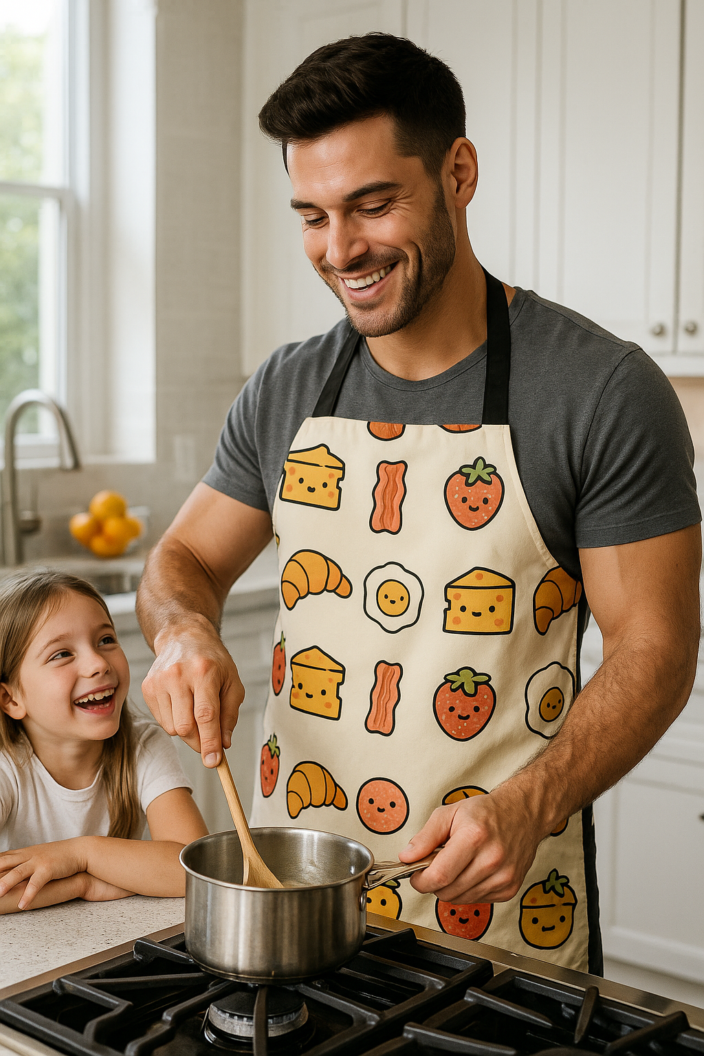 Luxury Halloween Apron | Kasian Luxe Aprons | Elegant Luxury Kitchenwear