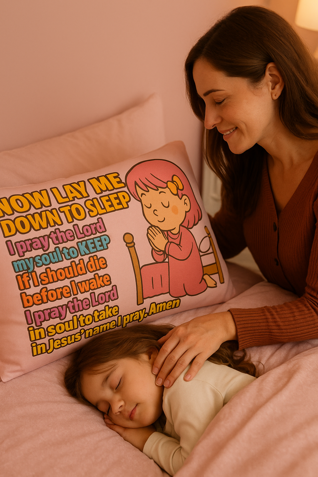 Luxury Little Girl’s Pillowcase | Kasian Luxe Living | Elegant Luxury Living