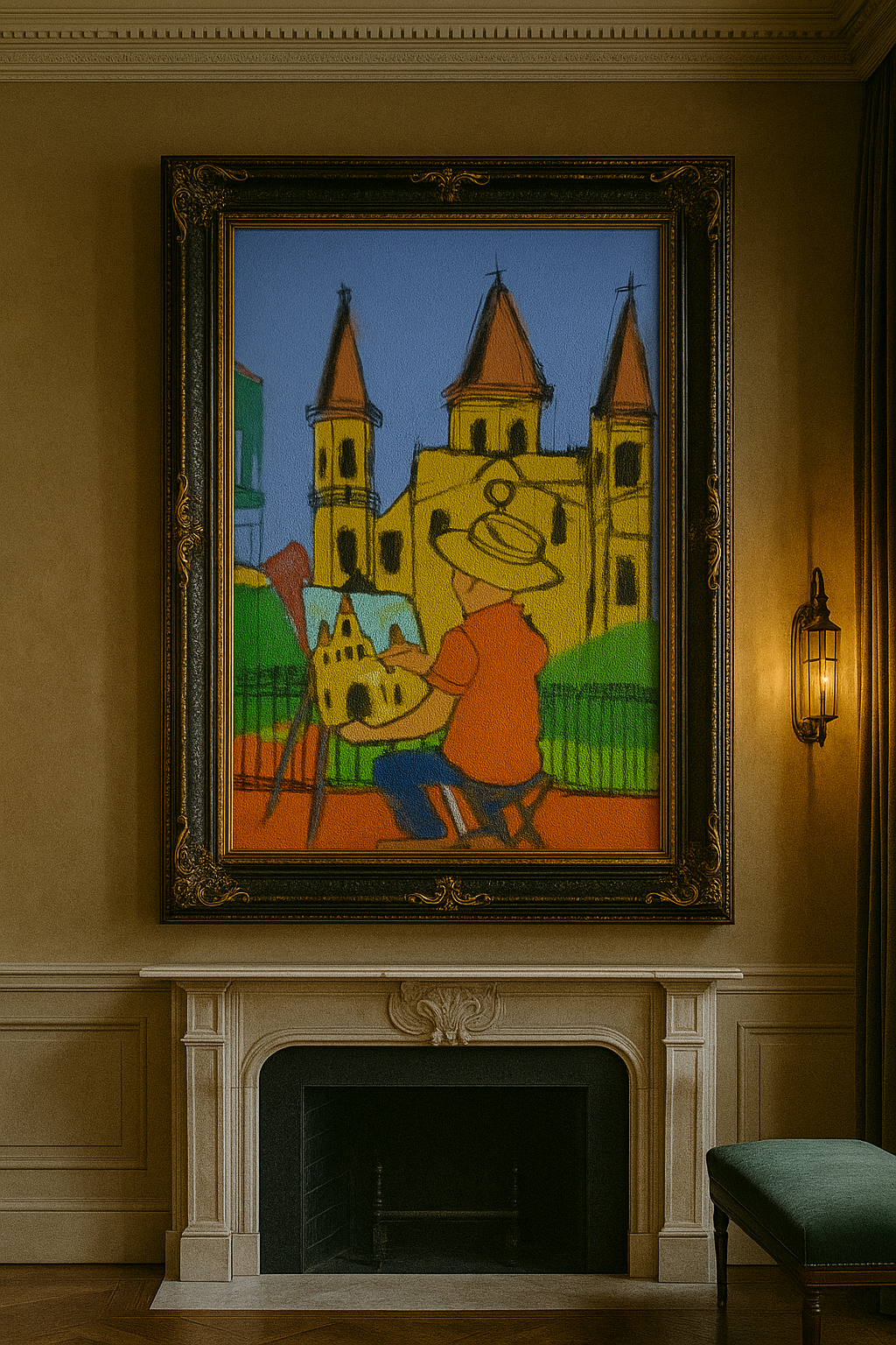 Quiet Devotion — Limited Edition Artist at Work