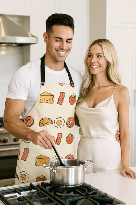 Luxury Halloween Apron | Kasian Luxe Aprons | Elegant Luxury Kitchenwear