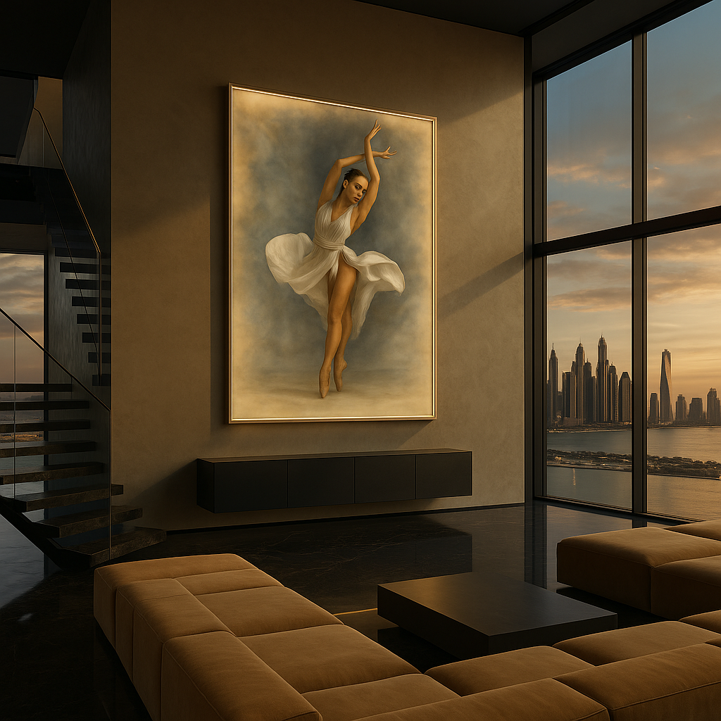 Ethereal Ascension – Limited Edition Ballet Fine Art Print