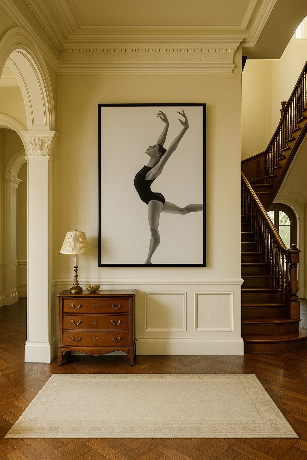 The Apex of Grace: A Study in Motion and Stillness