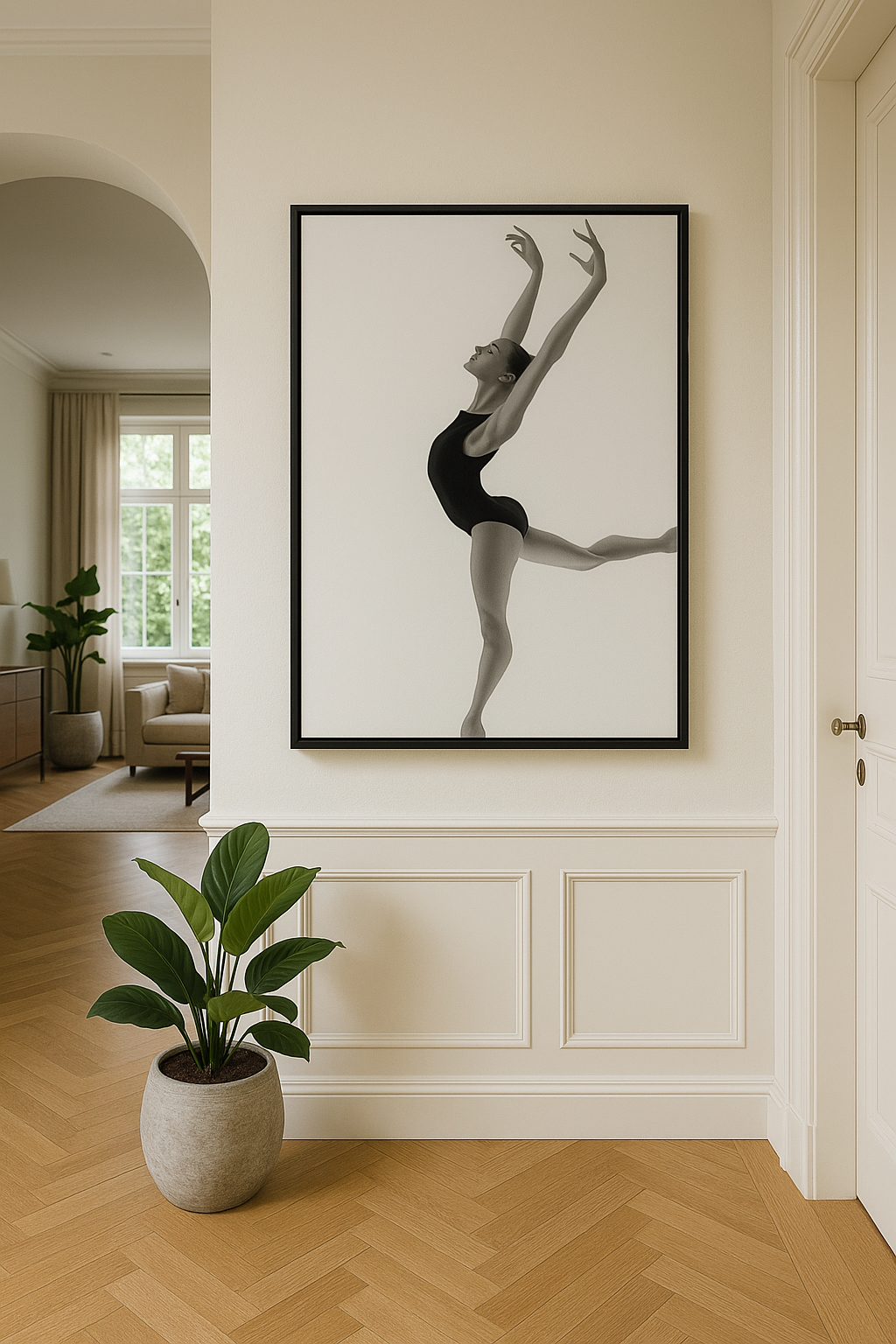 The Apex of Grace: A Study in Motion and Stillness