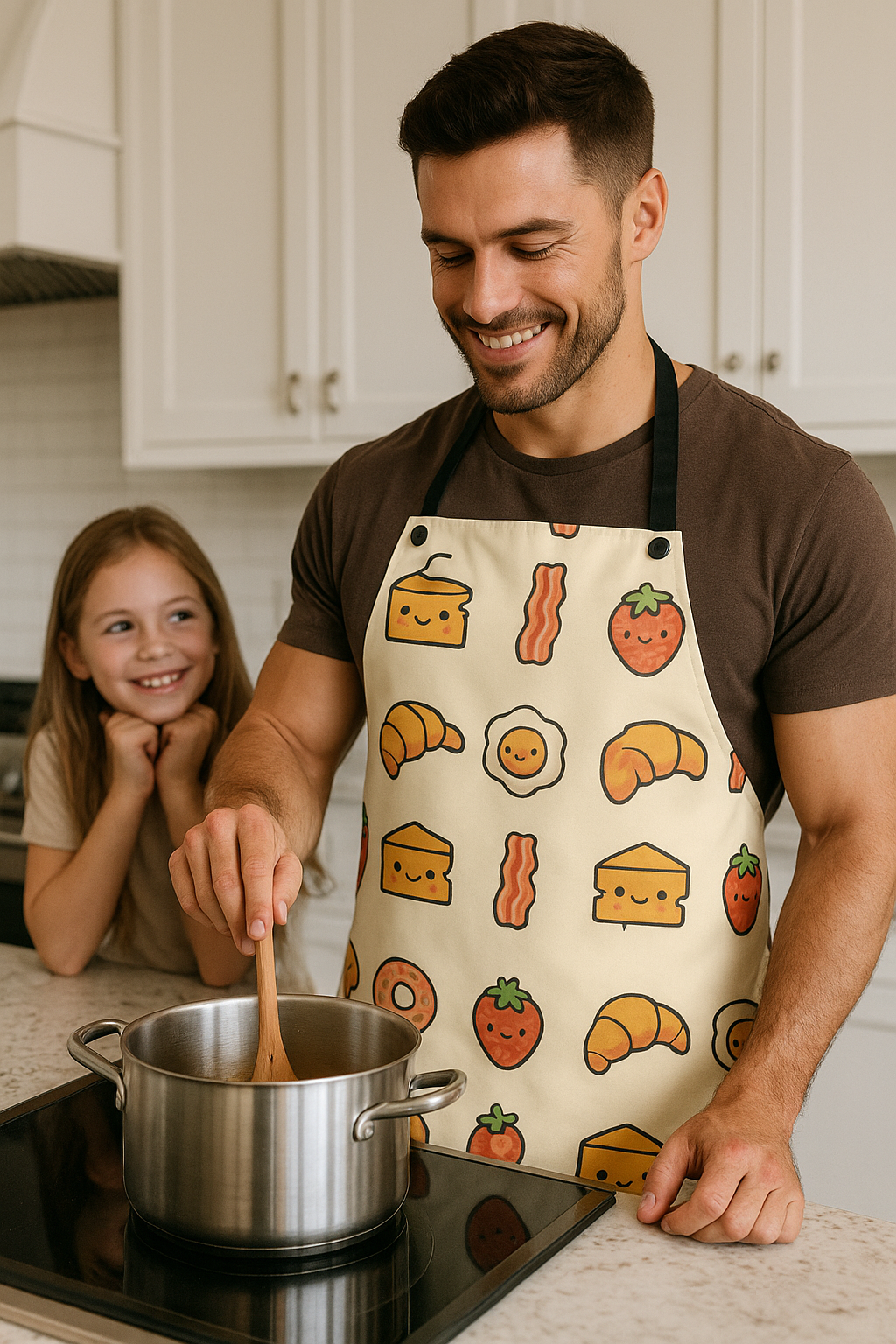 Luxury Halloween Apron | Kasian Luxe Aprons | Elegant Luxury Kitchenwear