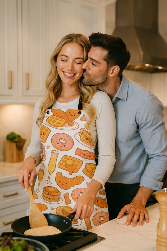 Luxury Halloween Apron | Kasian Luxe Aprons | Elegant Luxury Kitchenwear