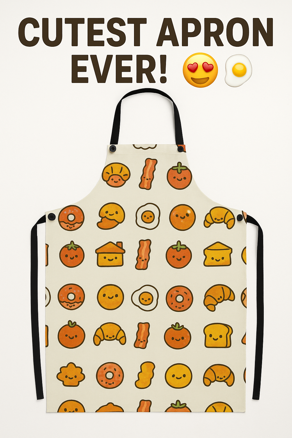 Luxury Halloween Apron | Kasian Luxe Aprons | Elegant Luxury Kitchenwear