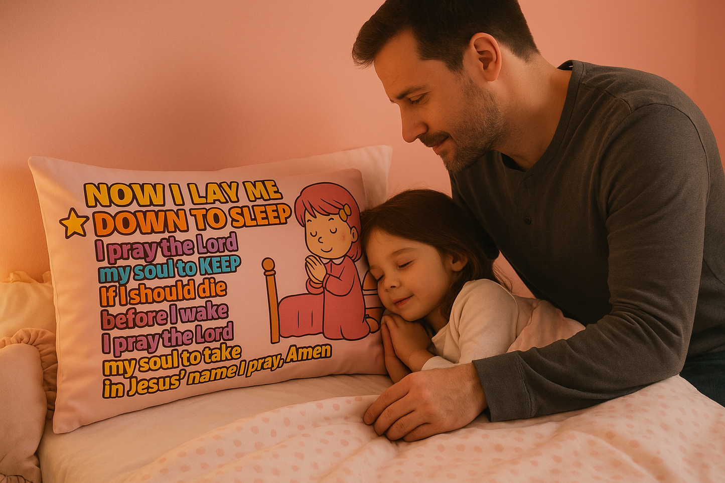Luxury Little Girl’s Pillowcase | Kasian Luxe Living | Elegant Luxury Living