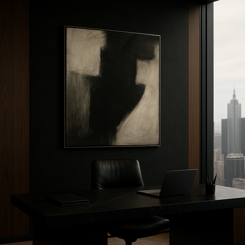 Shadow Construct: Monochrome Architectural Abstraction