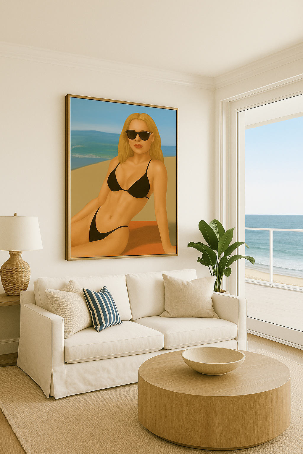 Desert Sun Muse — Limited Edition Fine Art Print | Kasian Art Studio