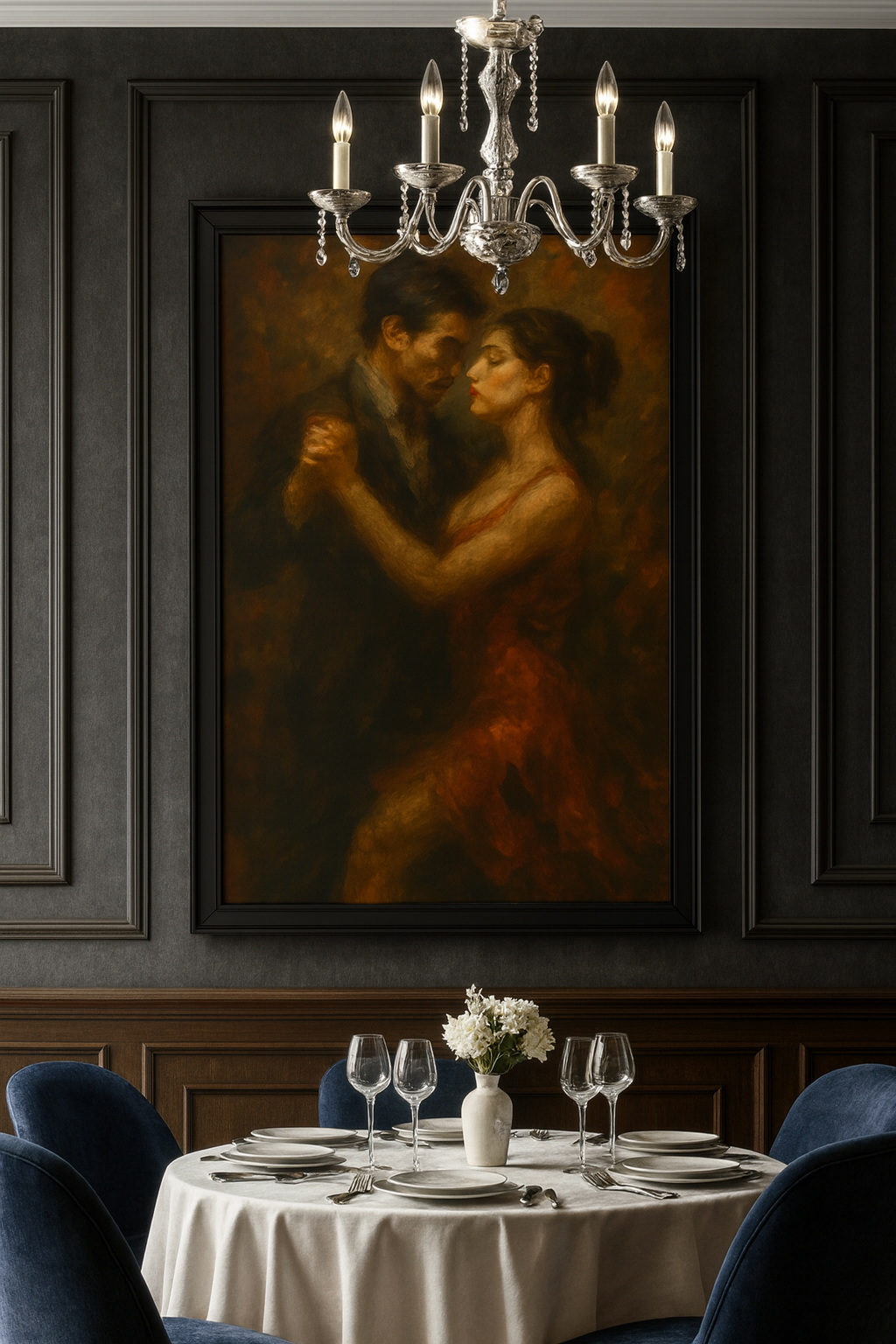 Stolen Moments in Crimson Light