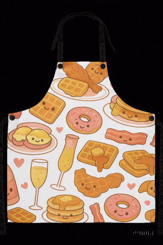 Luxury Halloween Apron | Kasian Luxe Aprons | Elegant Luxury Kitchenwear