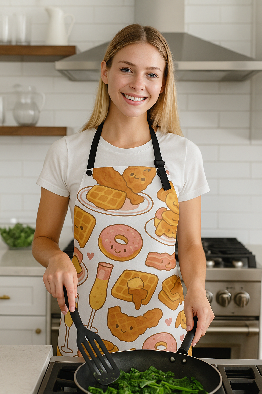 Luxury Halloween Apron | Kasian Luxe Aprons | Elegant Luxury Kitchenwear