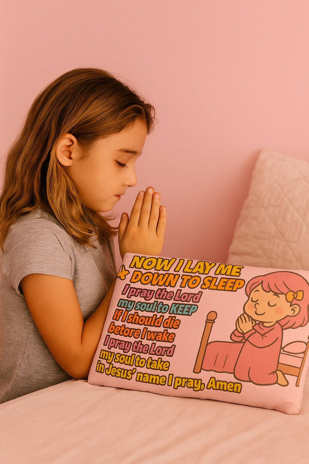 Luxury Little Girl’s Pillowcase | Kasian Luxe Living | Elegant Luxury Living