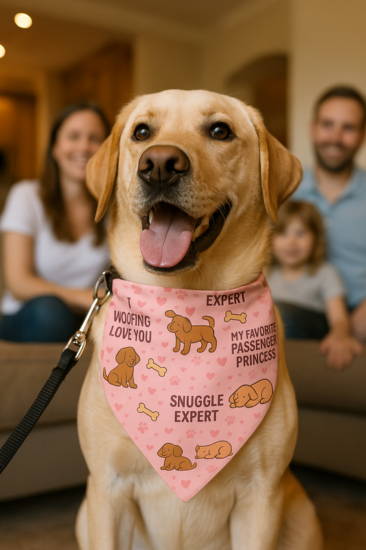 Luxury Dog Bandana | Kasian Luxe Living |Elegant Luxury Lifestyle