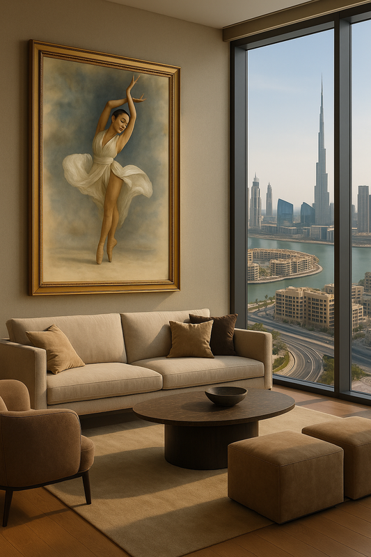 Ethereal Ascension – Limited Edition Ballet Fine Art Print