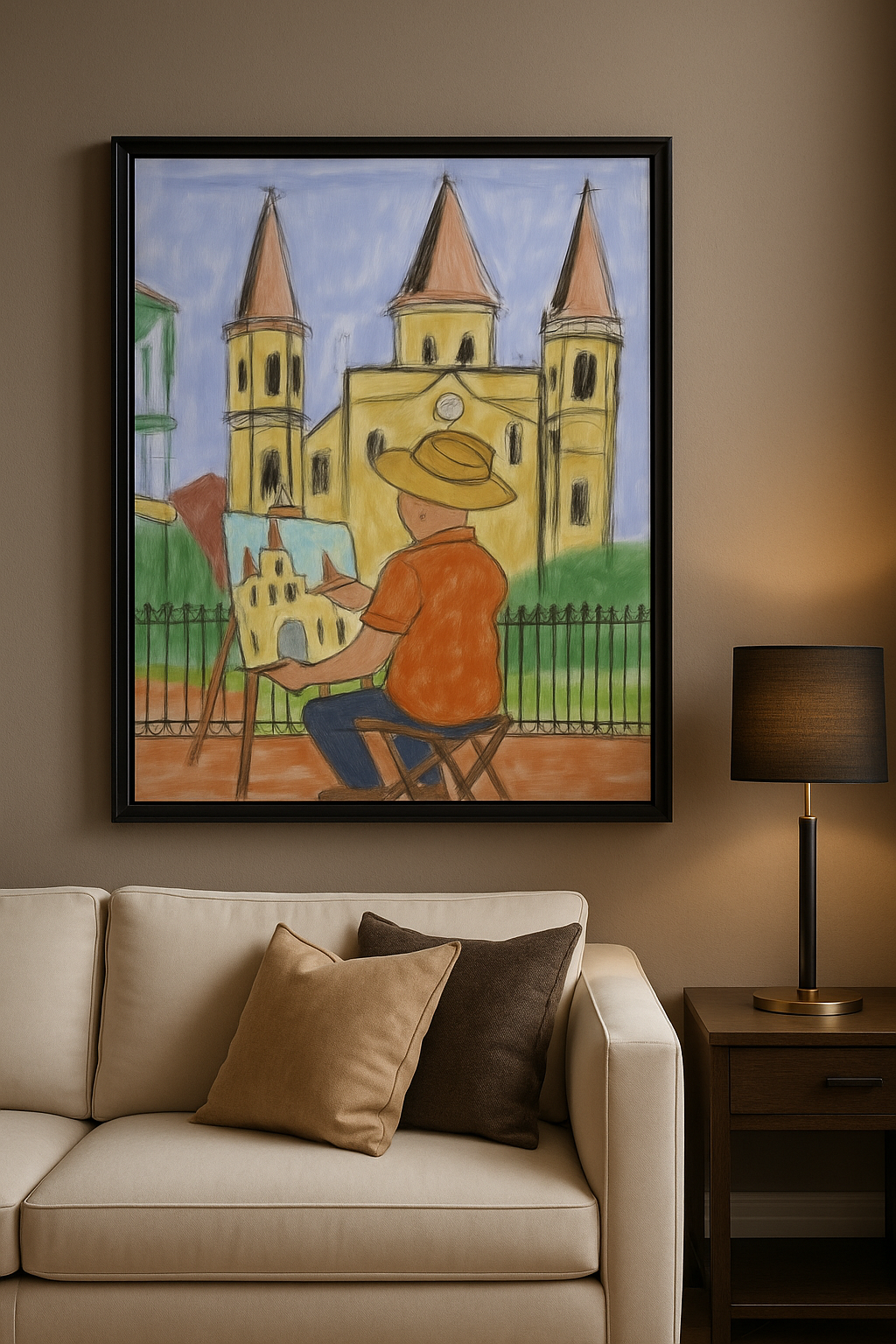 Quiet Devotion — Limited Edition Artist at Work