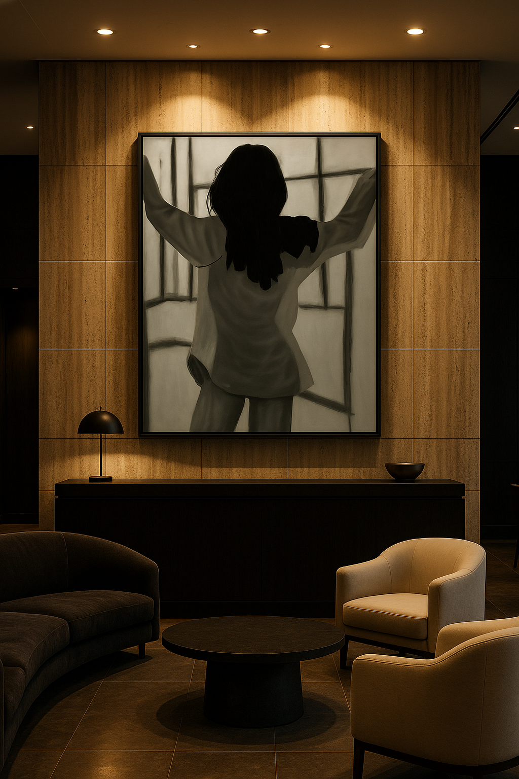 Morning Unsaid — Intimate Figurative Noir