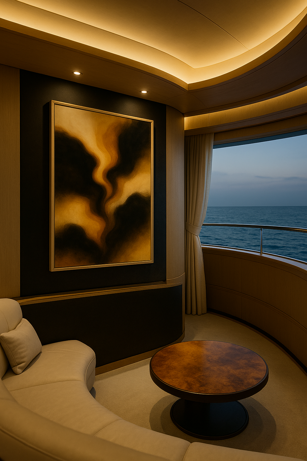 Gilded Ascension — Luxury Gold & Black Abstract (Ltd. Ed. 50)