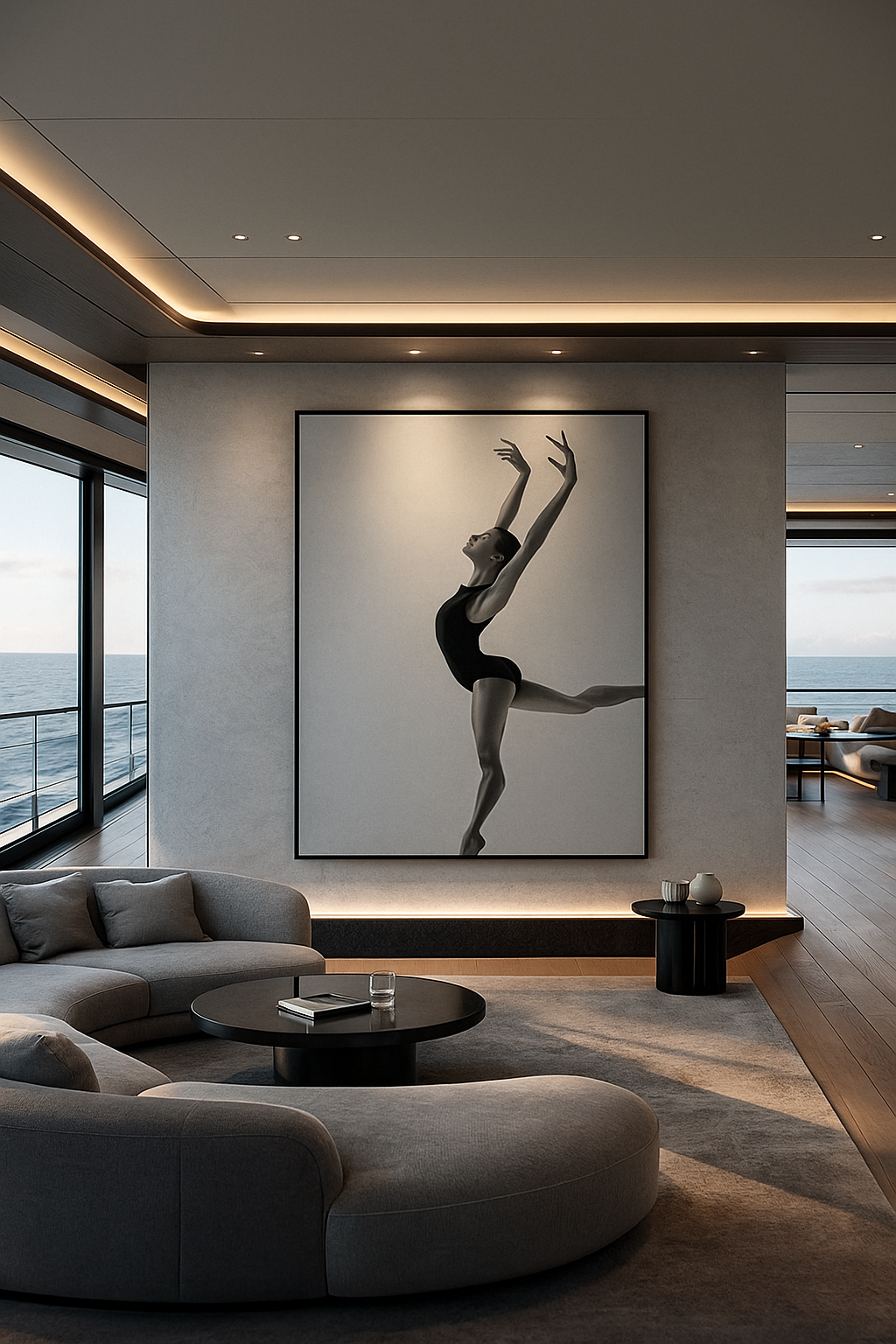 Élan Suspendu — Study in Poise & Ascension