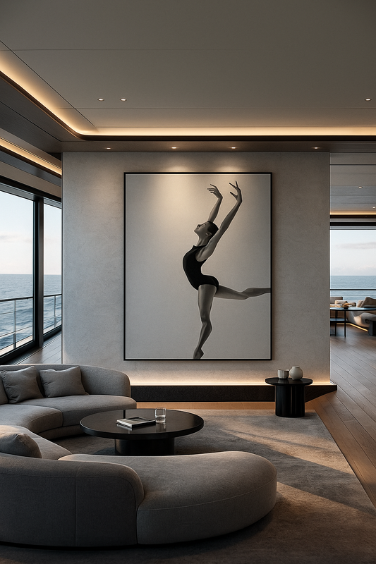 Élan Suspendu — Study in Poise & Ascension