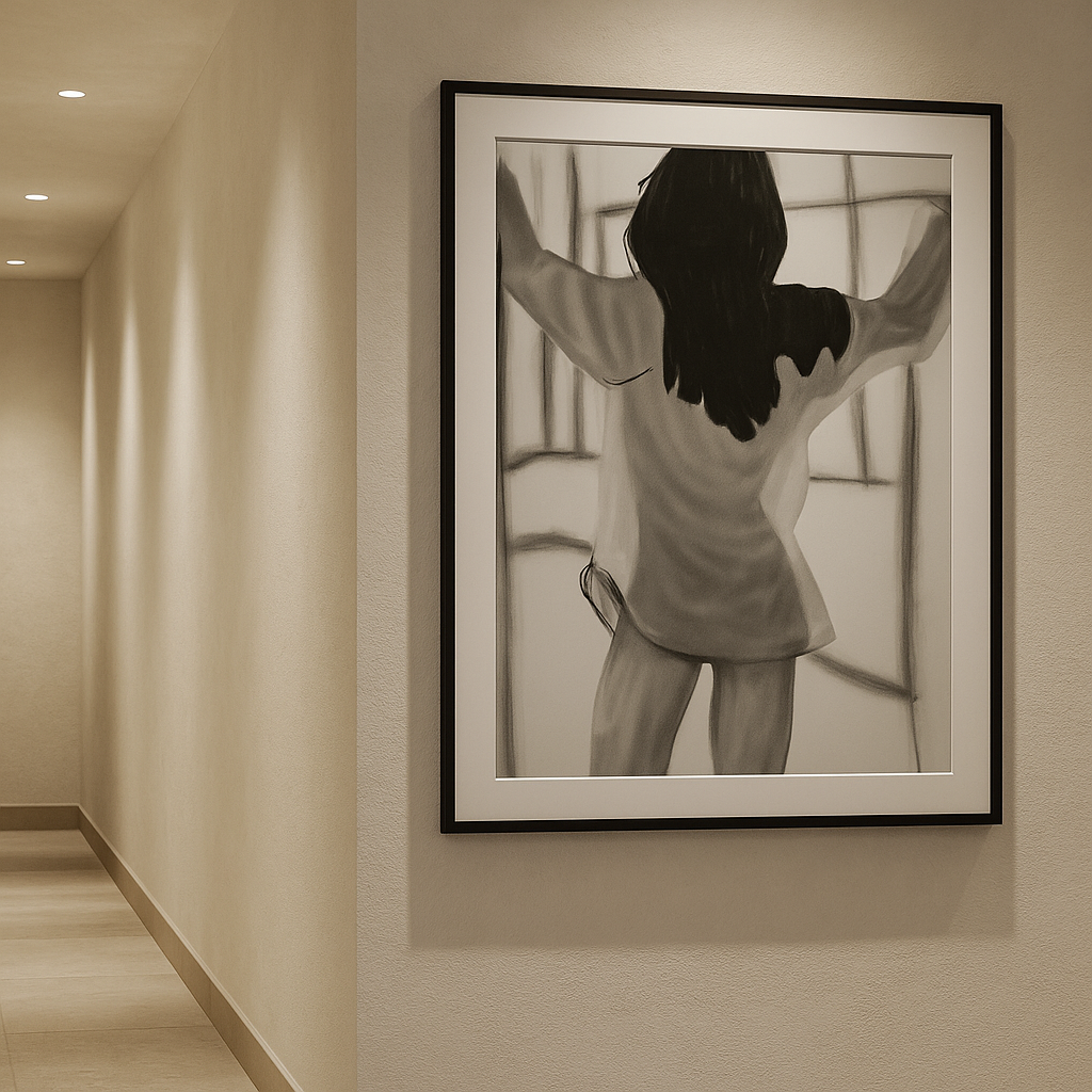 Morning Unsaid — Intimate Figurative Noir