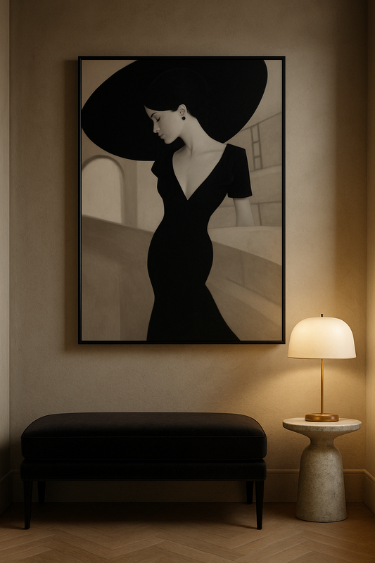 Eternal Silhouette — Noir Elegance in Motion