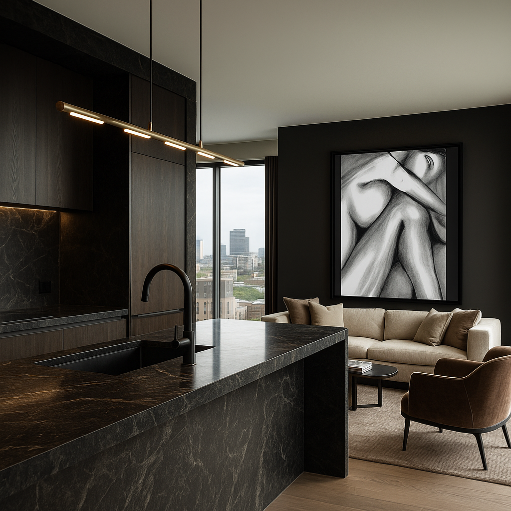 Quieturrender — Sculptural Figure in Shadow & Light