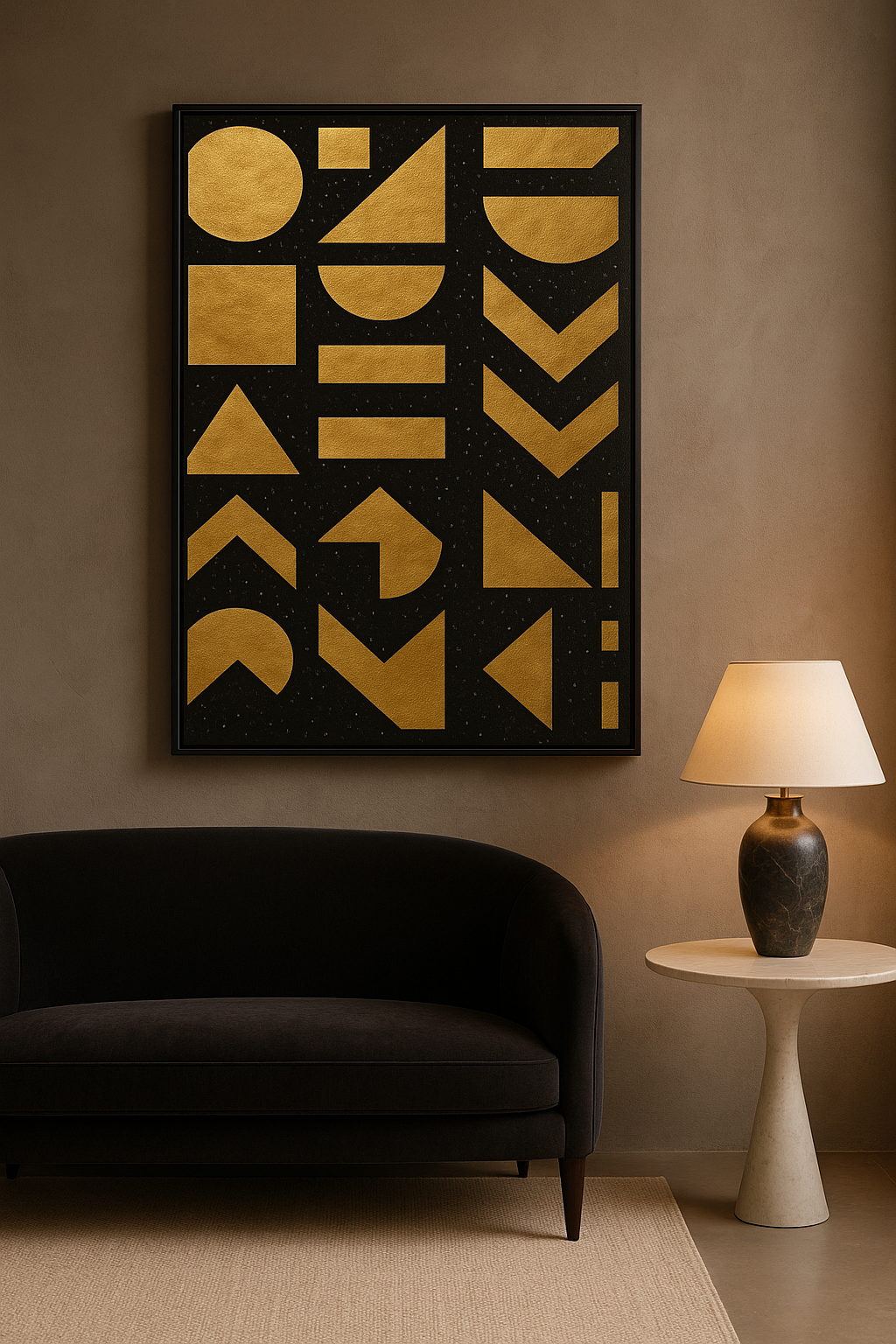 Glyphs of Quiet Power — Gilded Geometry