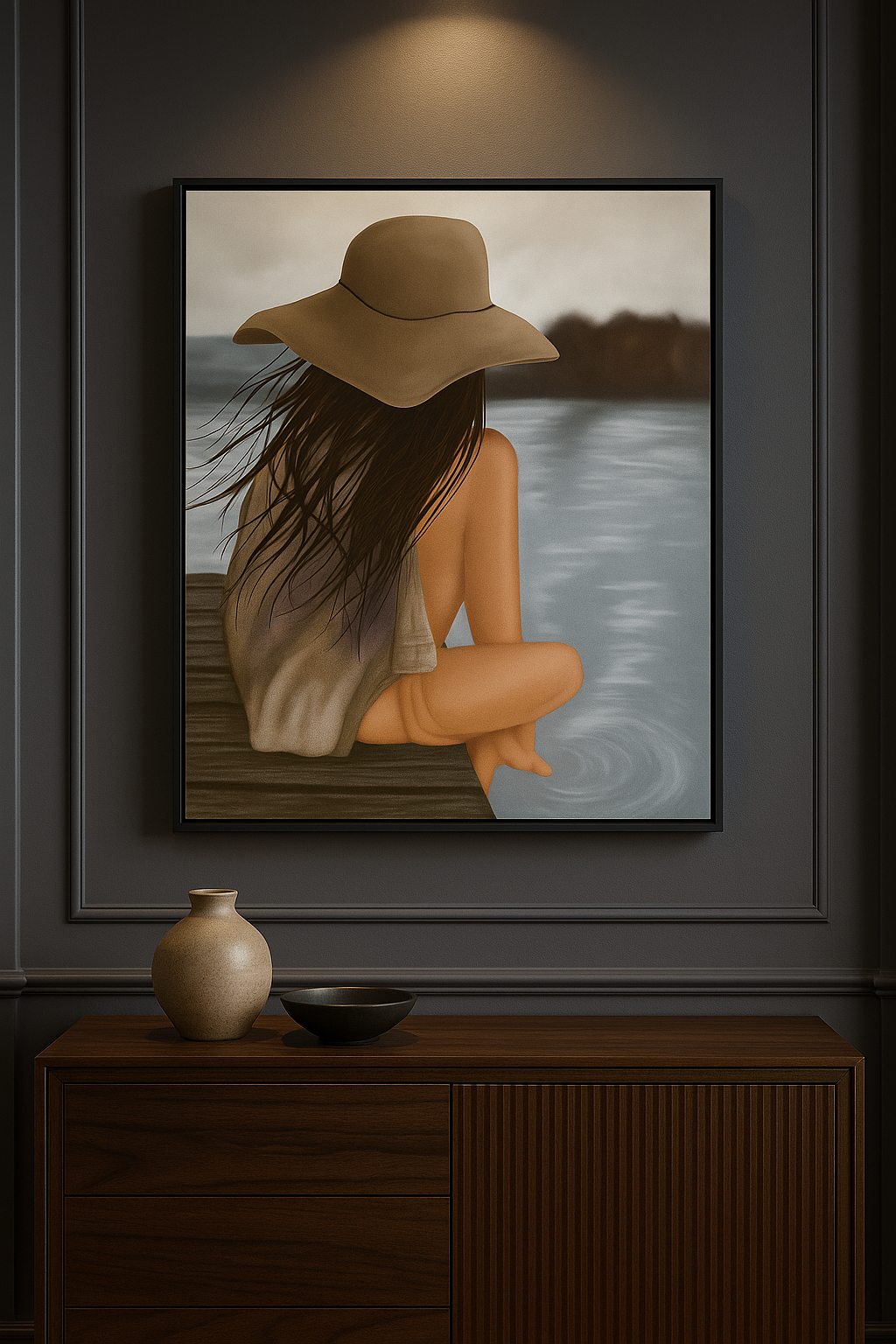 Quiet Tide — Limited Edition Coastal Reverie Portrait