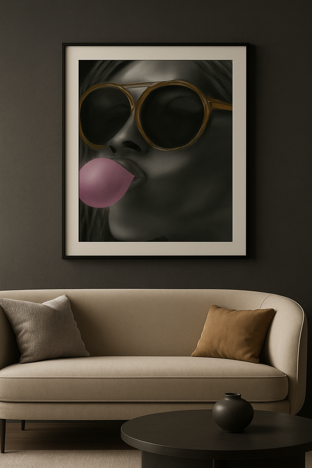 Pink Defiance — Limited Edition Editorial Noir Pop Art