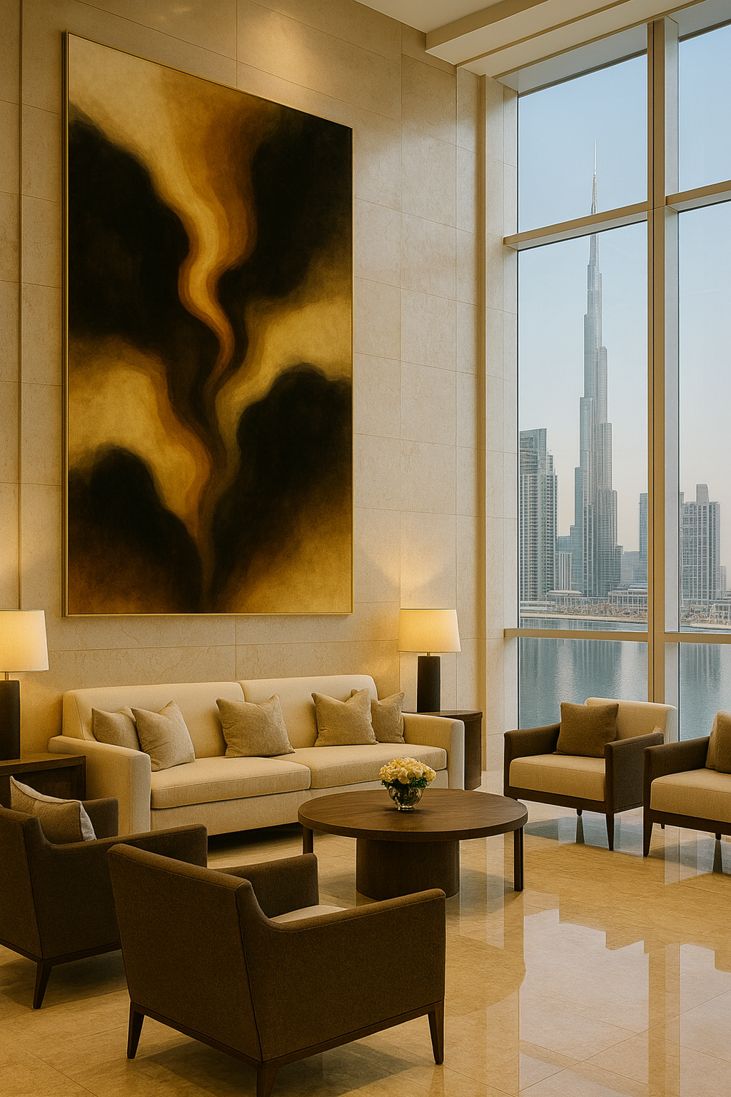 Gilded Ascension — Luxury Gold & Black Abstract (Ltd. Ed. 50)