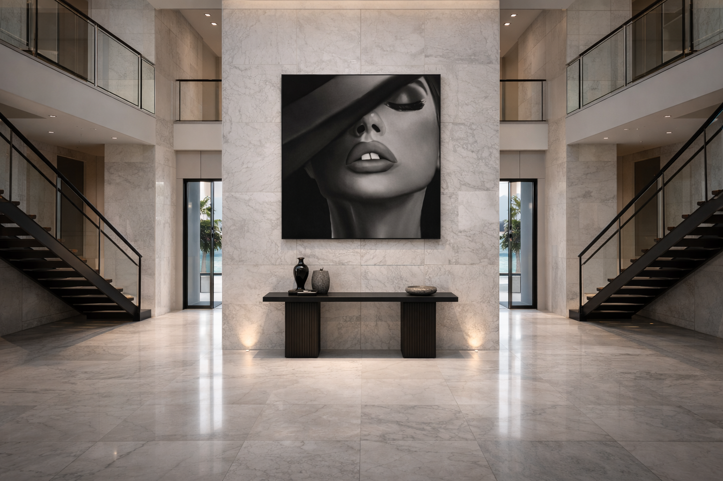 Velvet Interruption — Limited Edition Monochrome Portrait