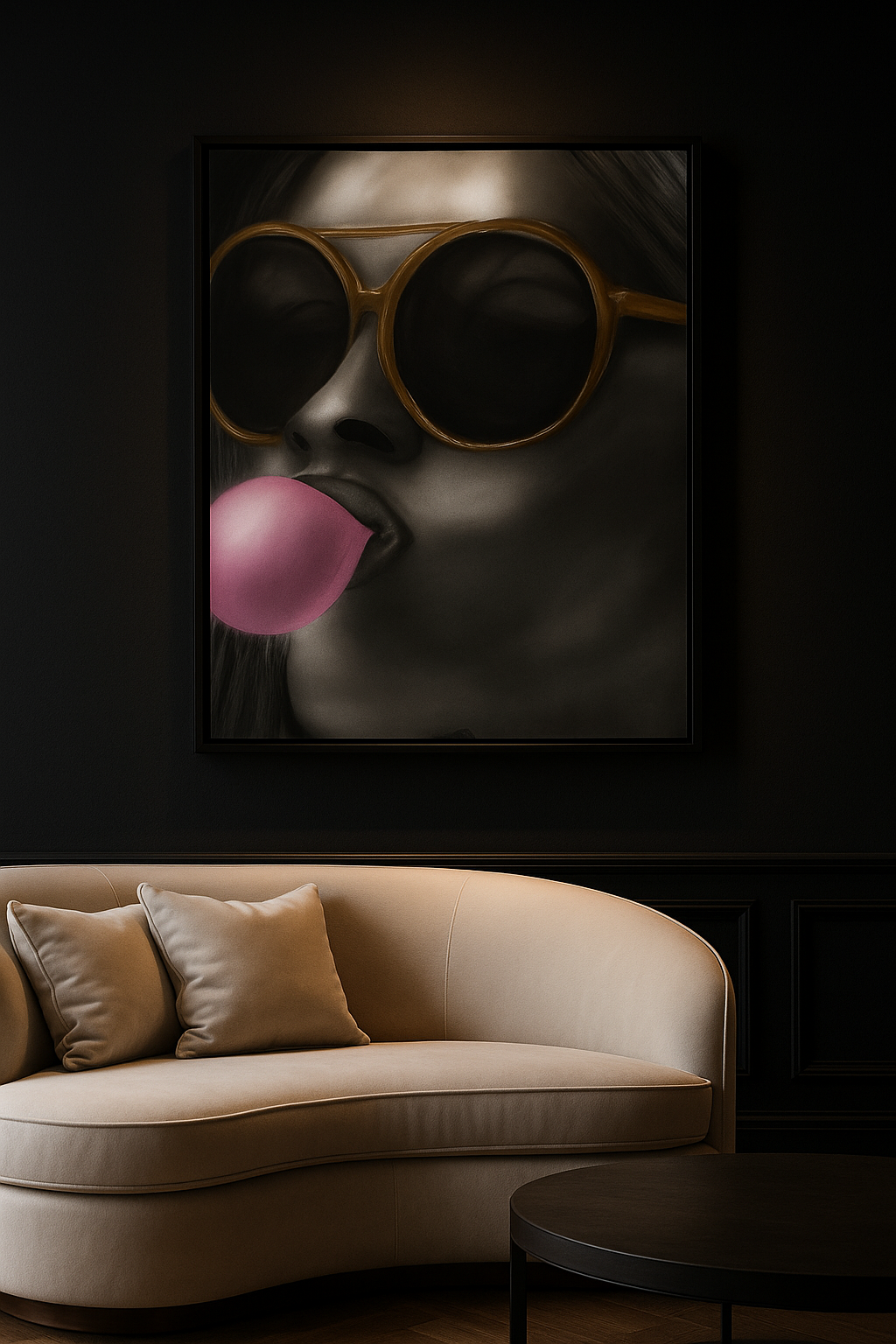 Pink Defiance — Limited Edition Editorial Noir Pop Art