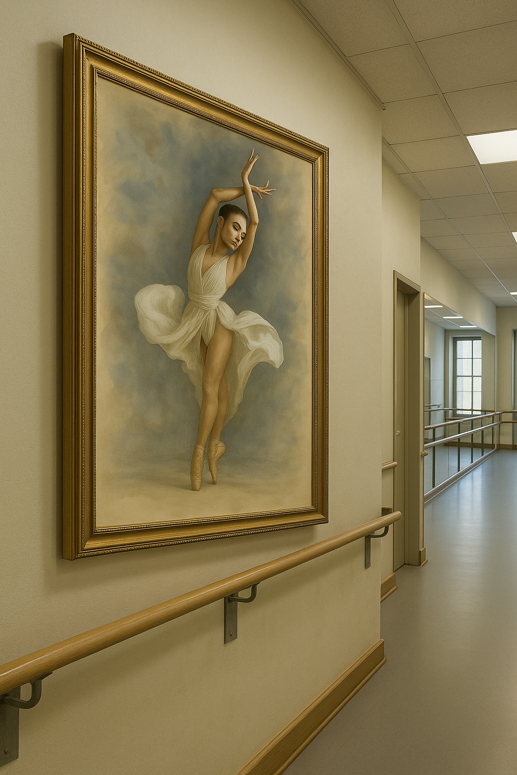 Ethereal Ascension – Limited Edition Ballet Fine Art Print