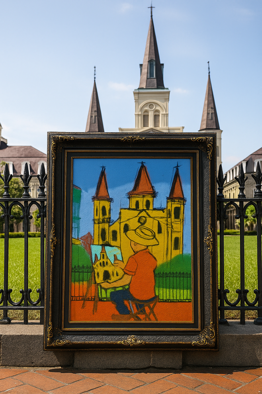 Quiet Devotion — Limited Edition Artist at Work