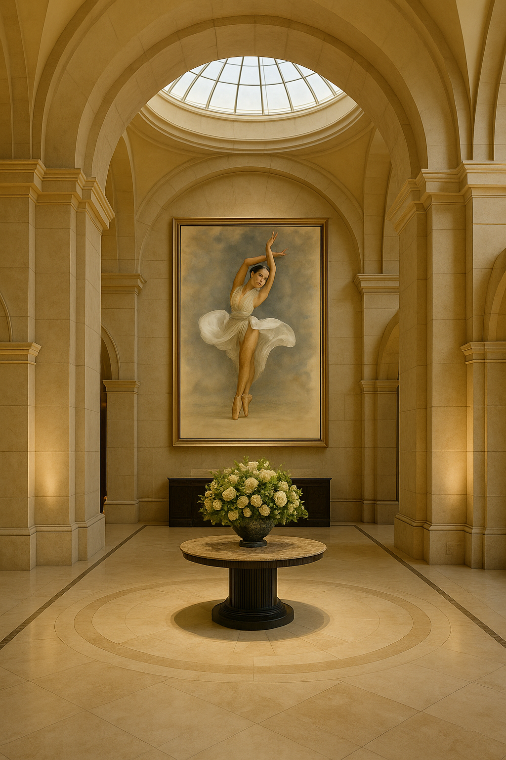 Ethereal Ascension – Limited Edition Ballet Fine Art Print