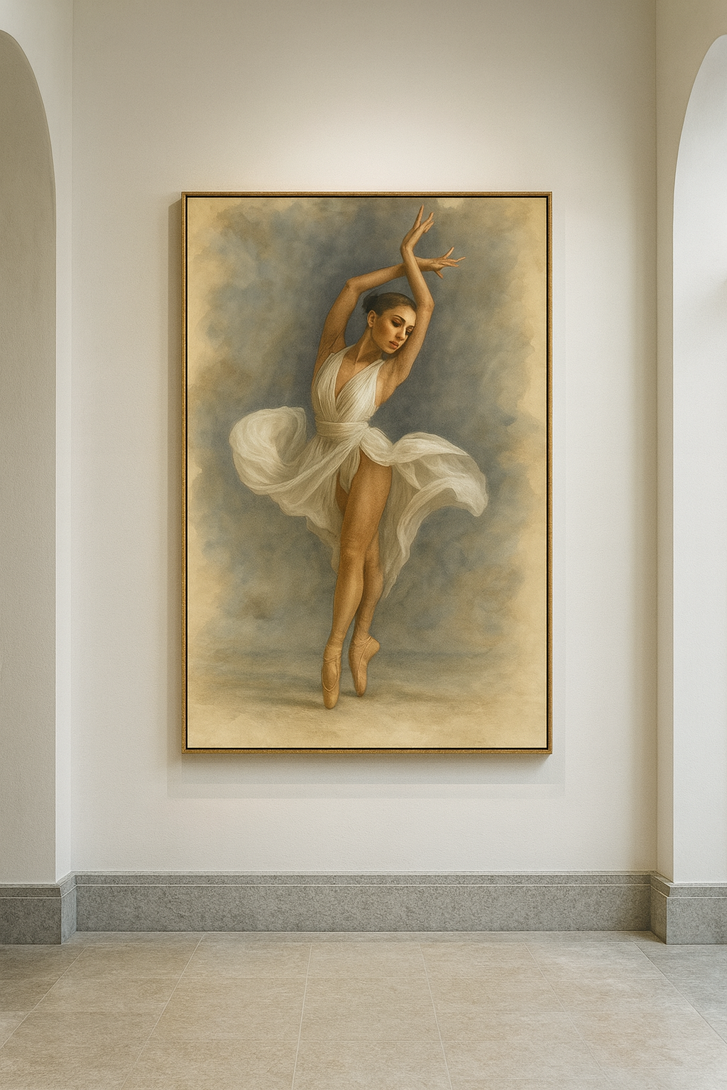 Ethereal Ascension – Limited Edition Ballet Fine Art Print