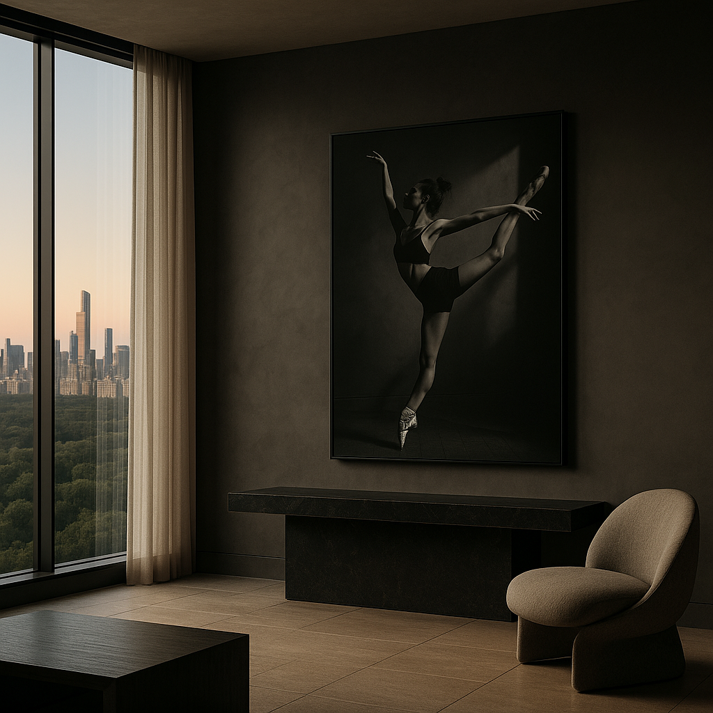 Ballet Noir — Sculptural Elegance in Motion