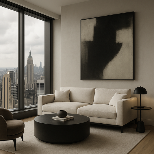 Shadow Construct: Monochrome Architectural Abstraction