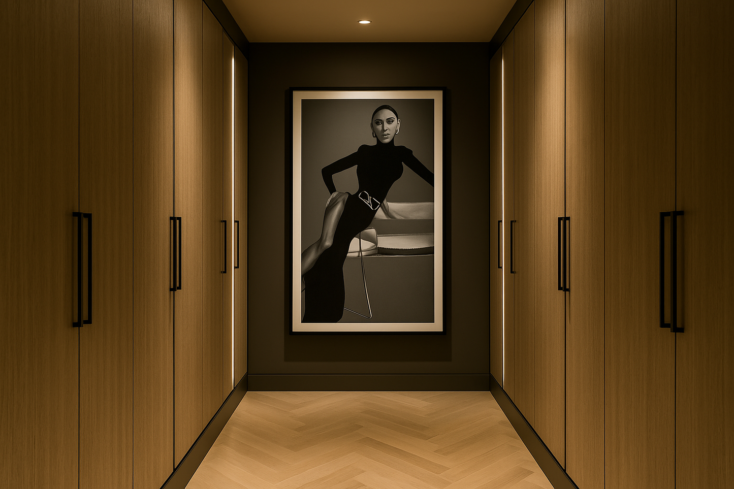 Black Authority — Stairwell Portrait No. I