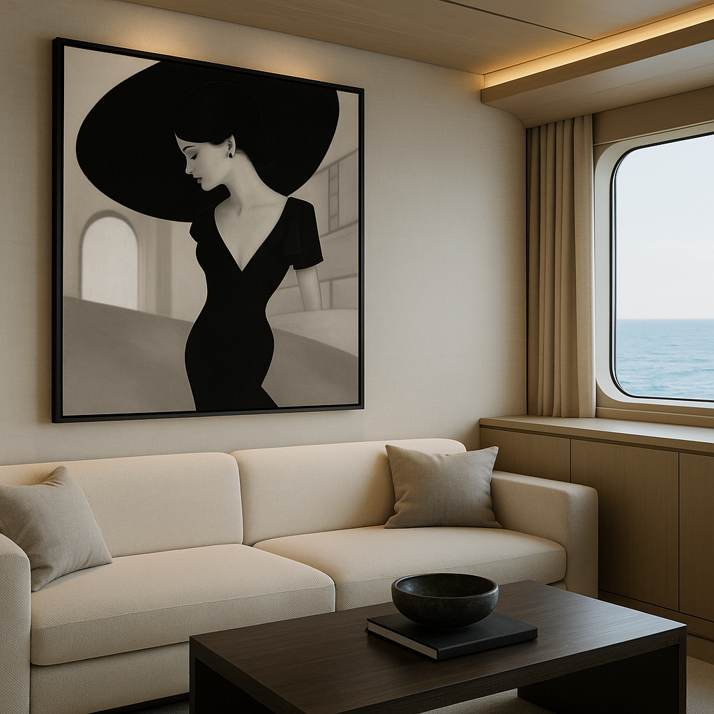 Eternal Silhouette — Noir Elegance in Motion