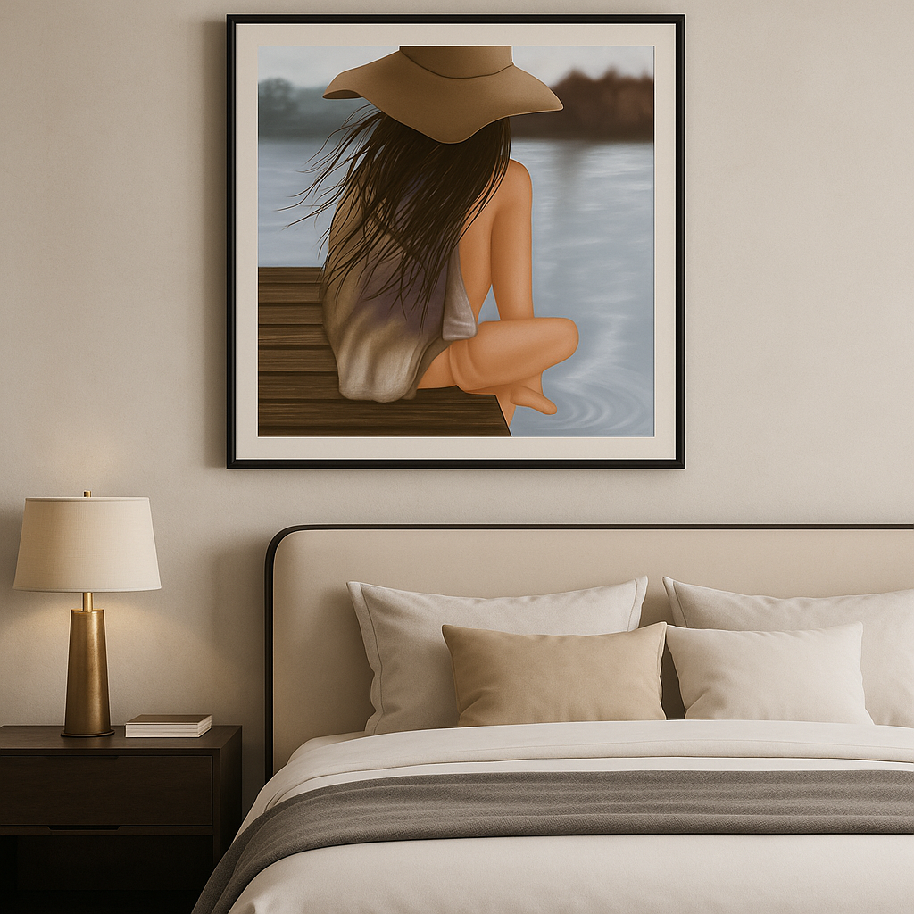 Quiet Tide — Limited Edition Coastal Reverie Portrait