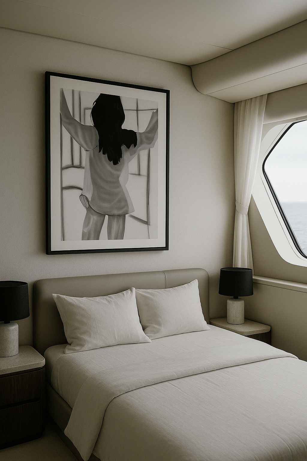 Morning Unsaid — Intimate Figurative Noir