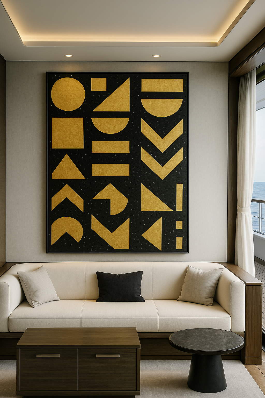 Glyphs of Quiet Power — Gilded Geometry