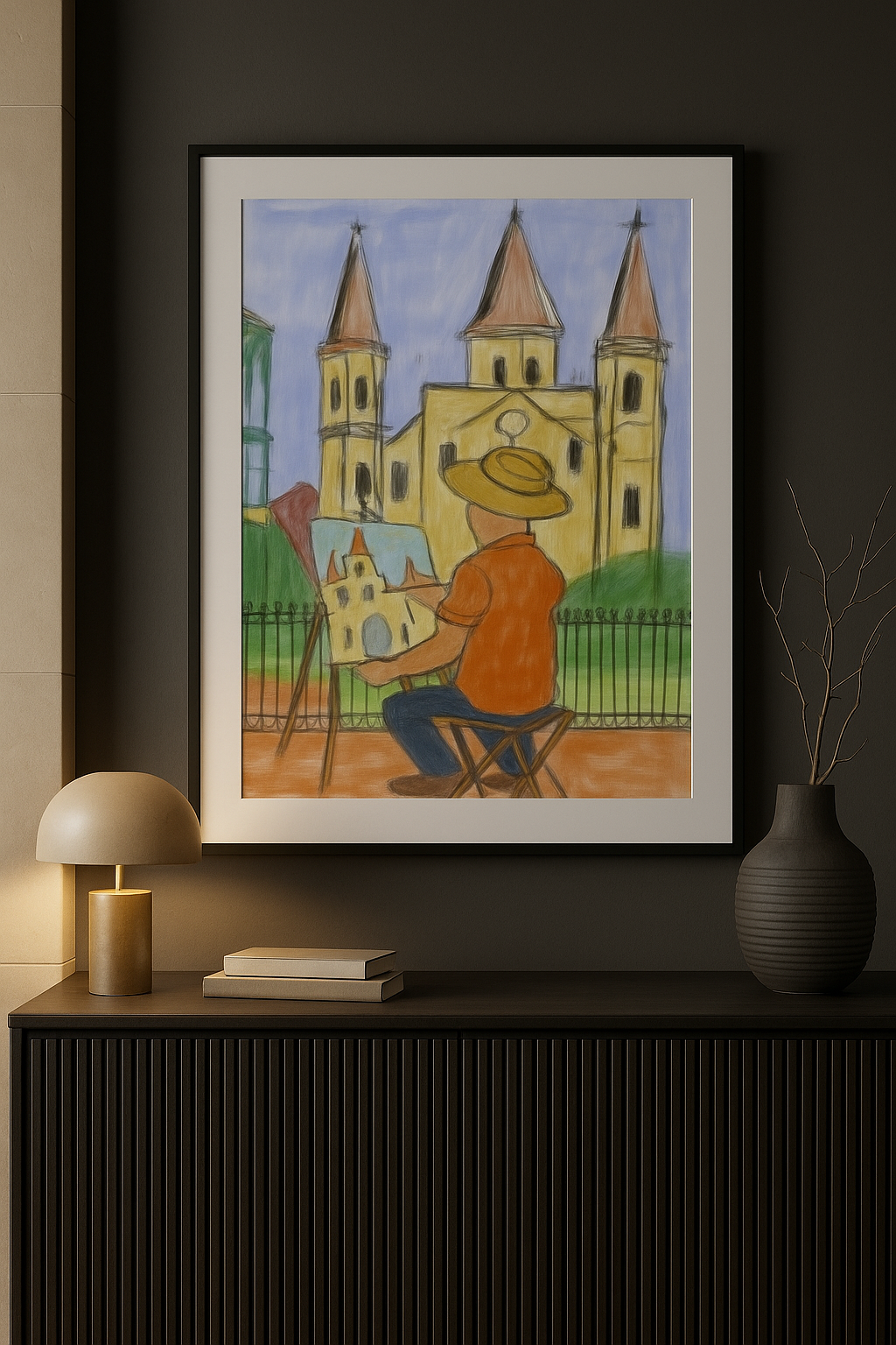 Quiet Devotion — Limited Edition Artist at Work