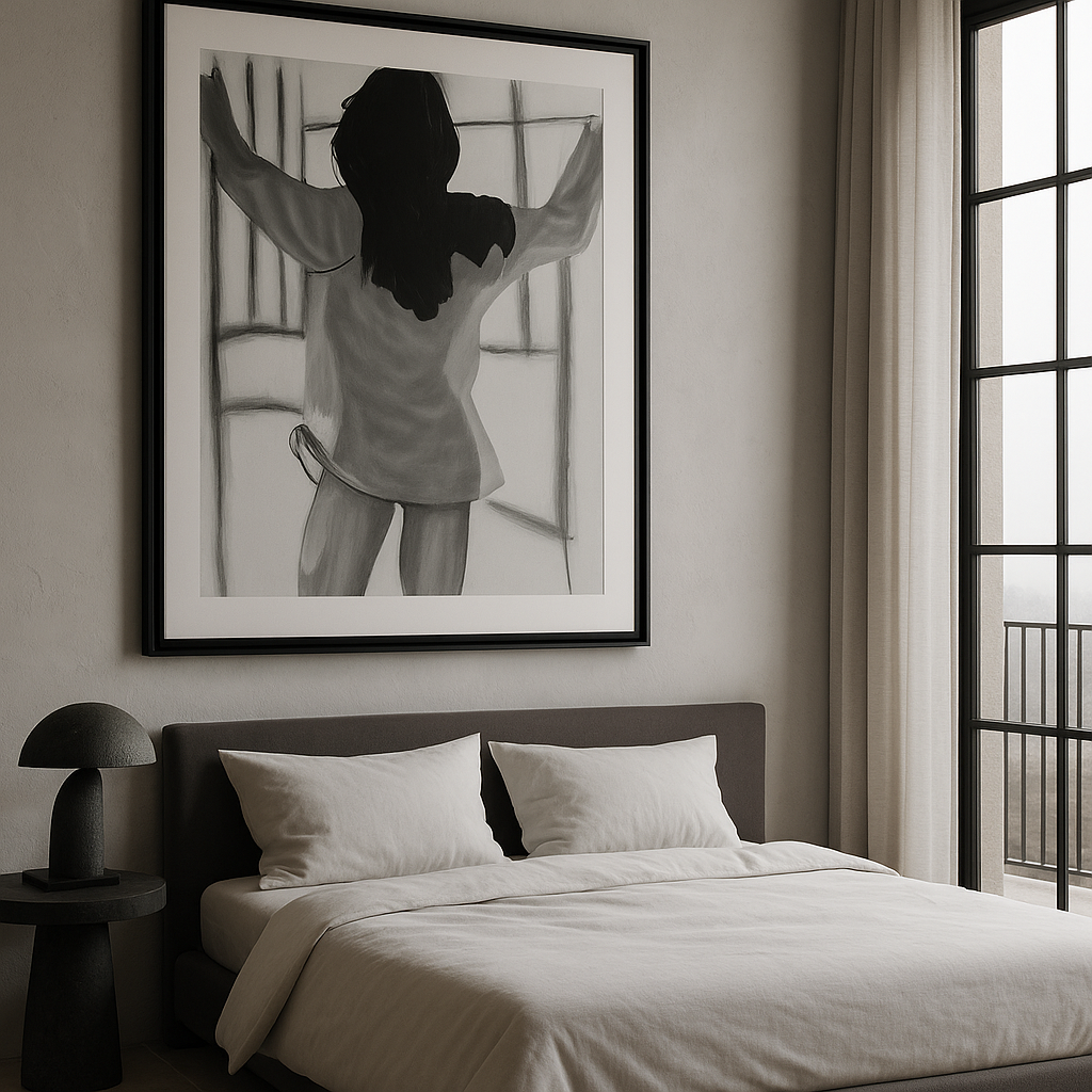 Morning Unsaid — Intimate Figurative Noir