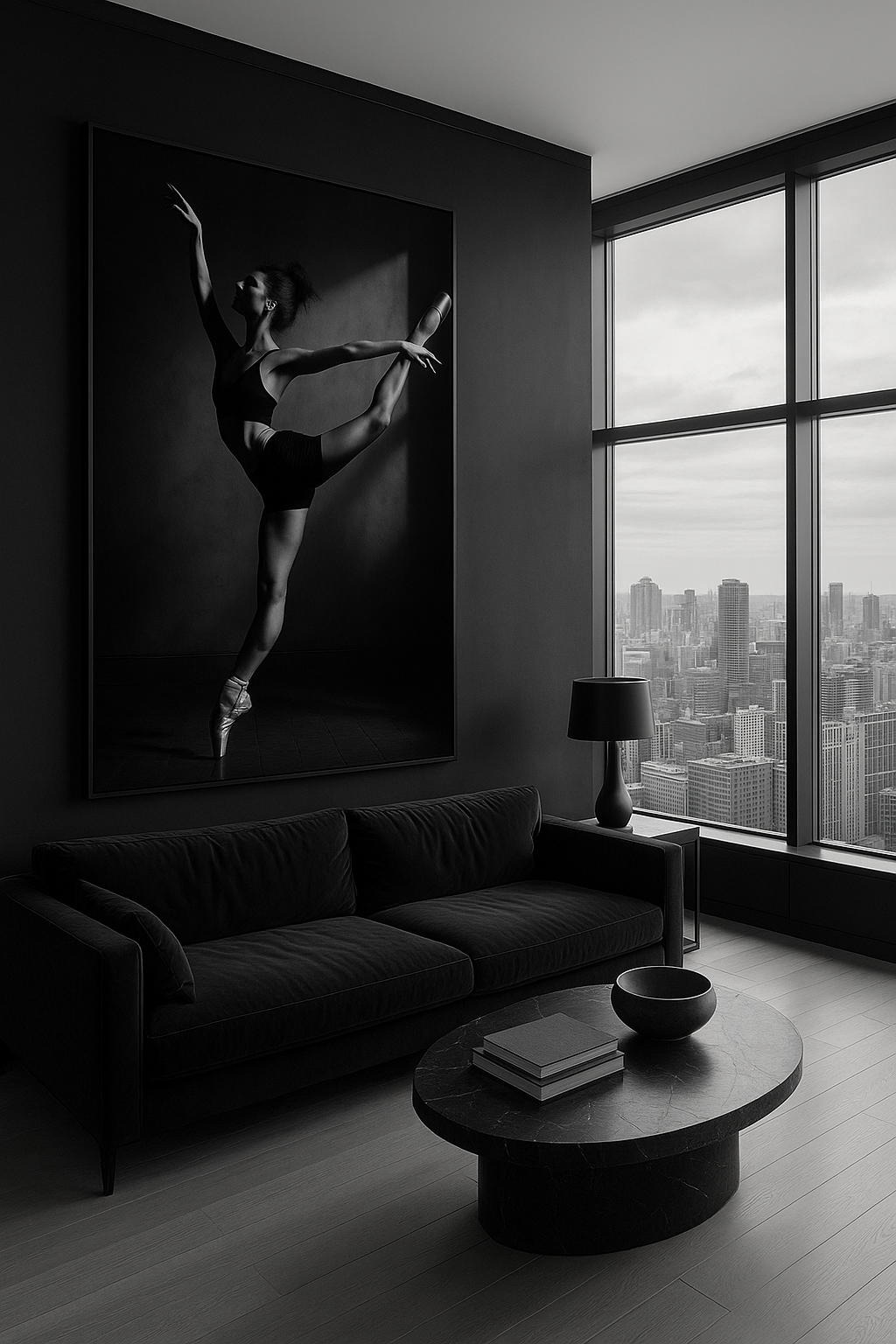 Ballet Noir — Sculptural Elegance in Motion