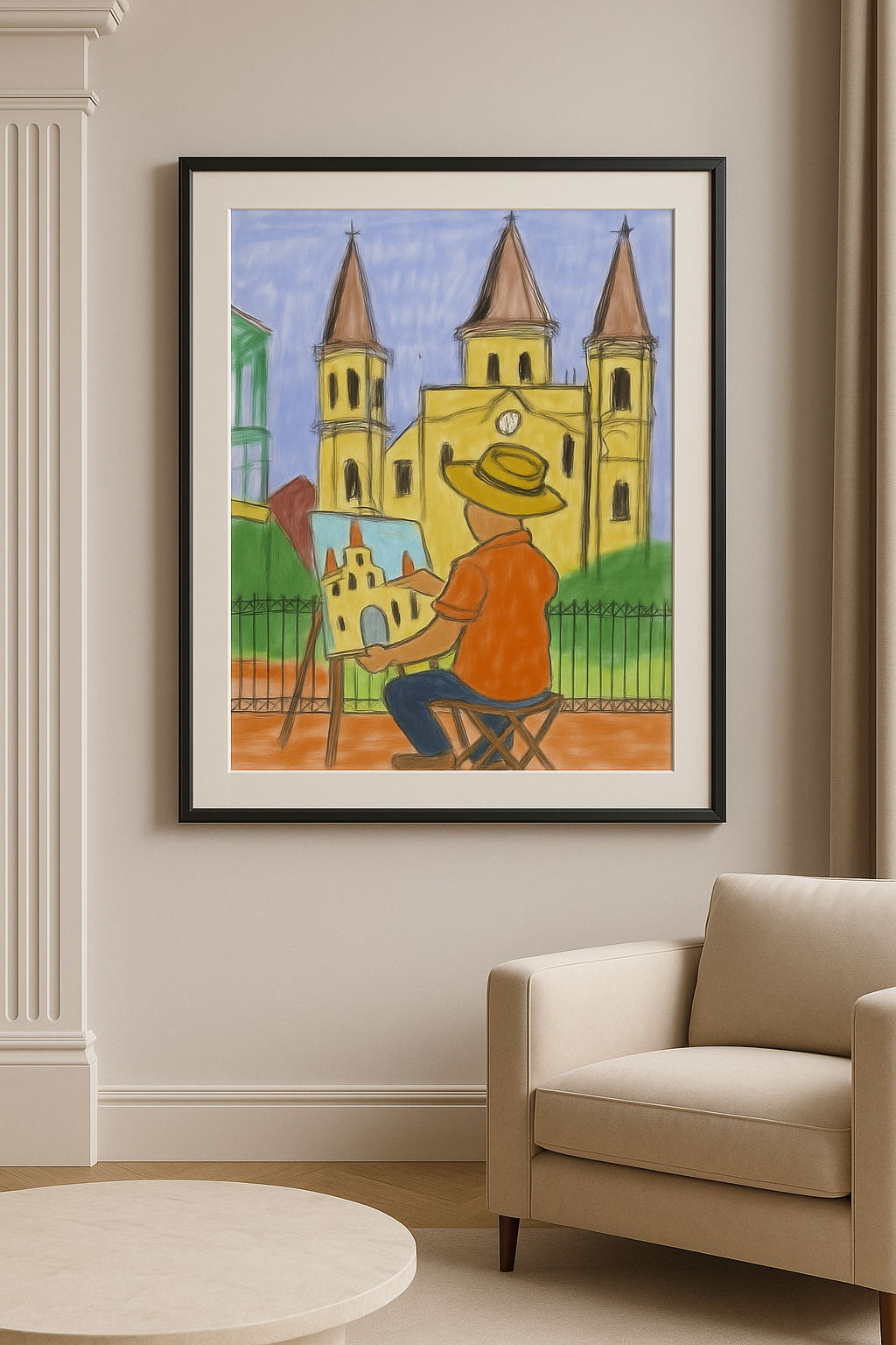 Quiet Devotion — Limited Edition Artist at Work