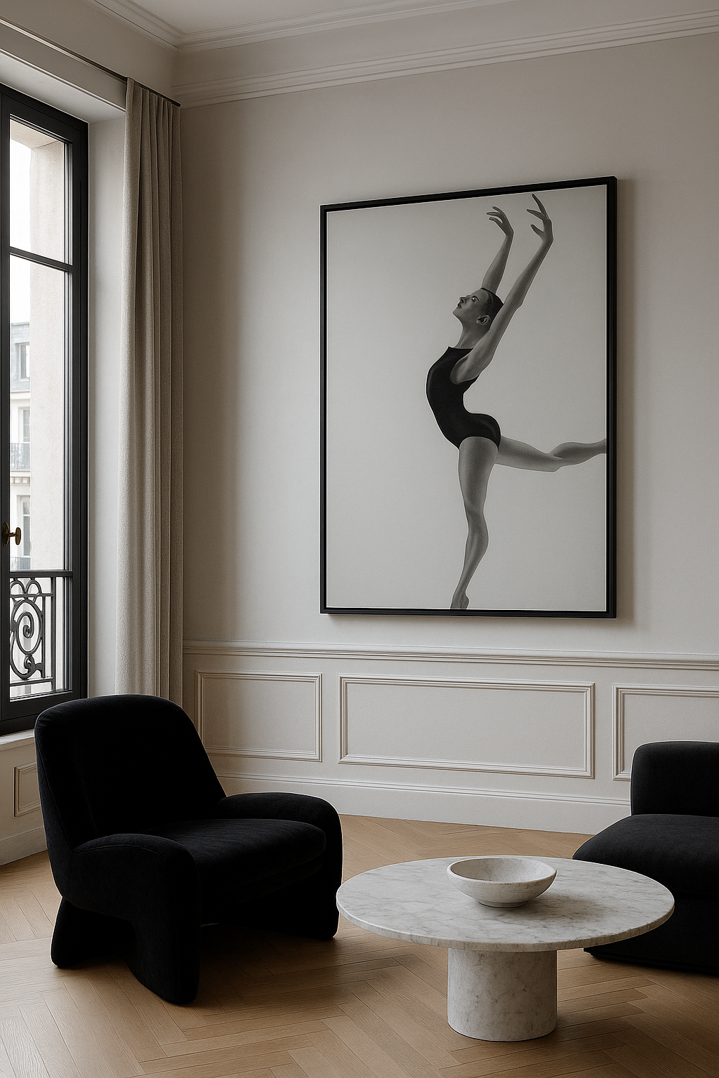 Élan Suspendu — Study in Poise & Ascension